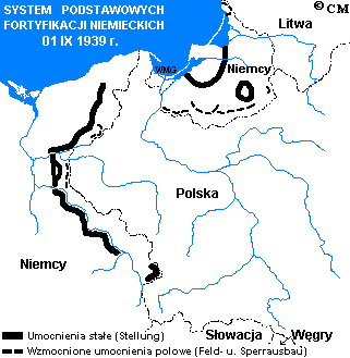 German eastern fortifications before WW2